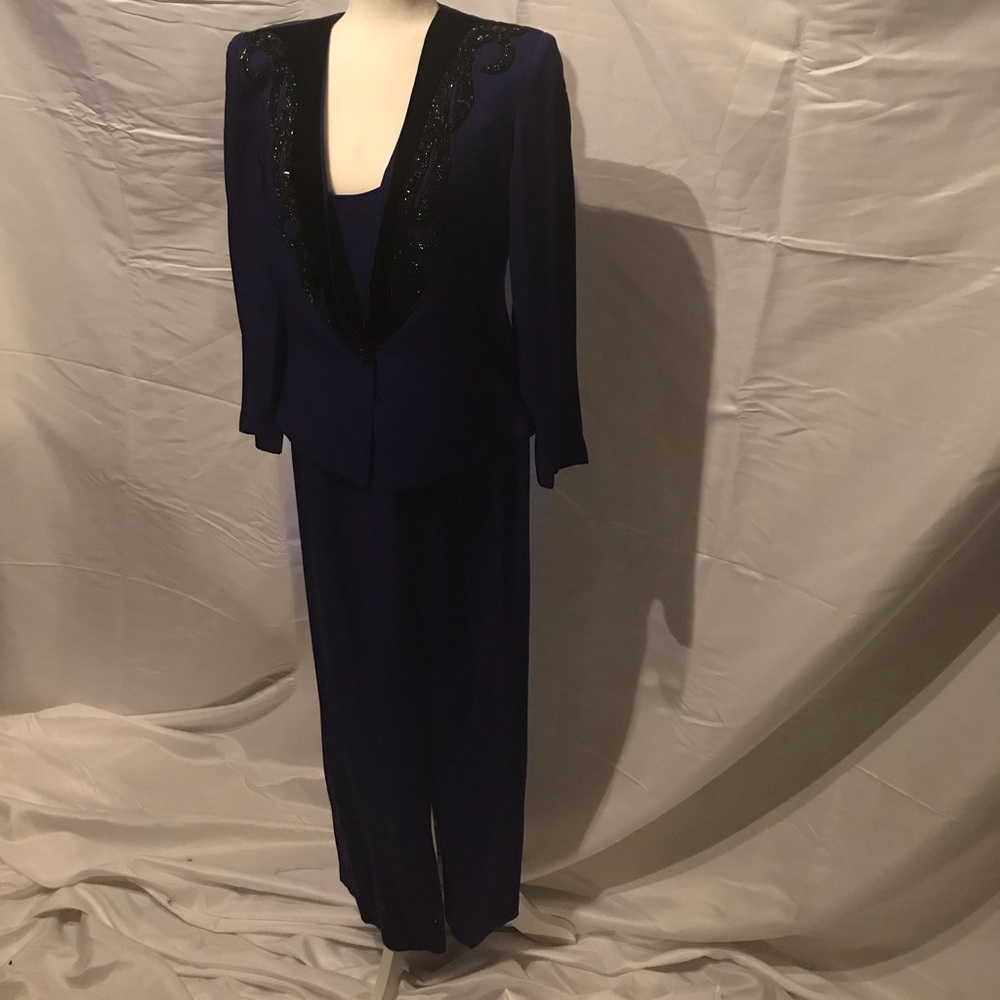 2 piece dress and suit combo